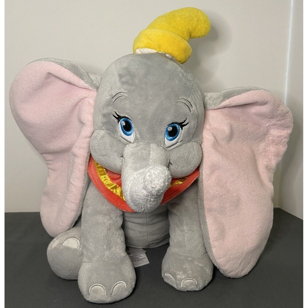 Disney Store Dumbo Big Feet Ears 14 Inches Plush